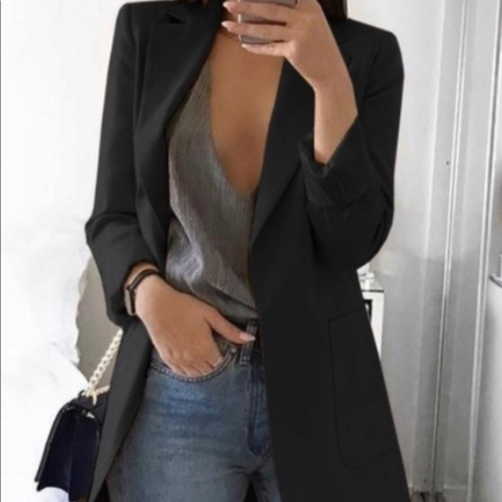 SOLD: Black fashion blazer